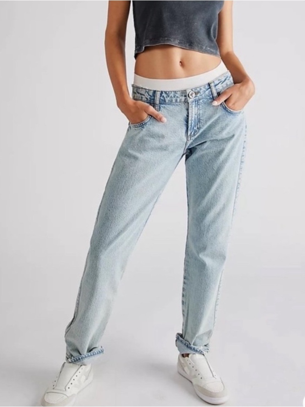 One Teaspoon Trucker Low Rise Straight Jeans sz 27